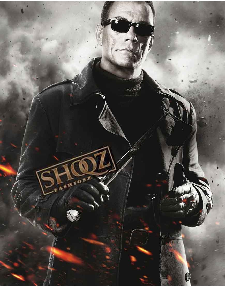 Van Damme The Expendables 2 Vilain Trench Coat
